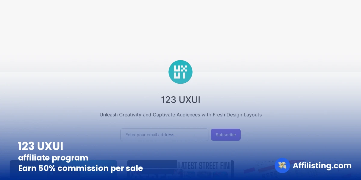 123 UXUI affiliate program