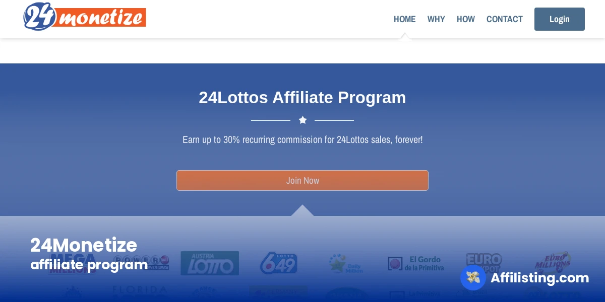 24Monetize affiliate program