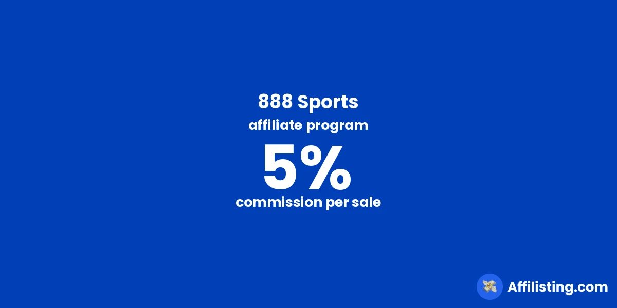 888 Sports affiliate program