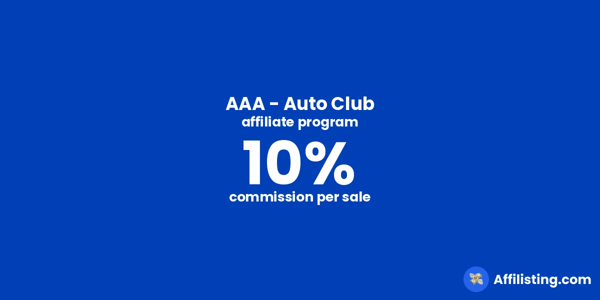 AAA - Auto Club affiliate program