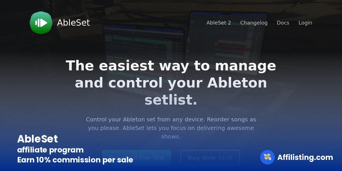 AbleSet affiliate program