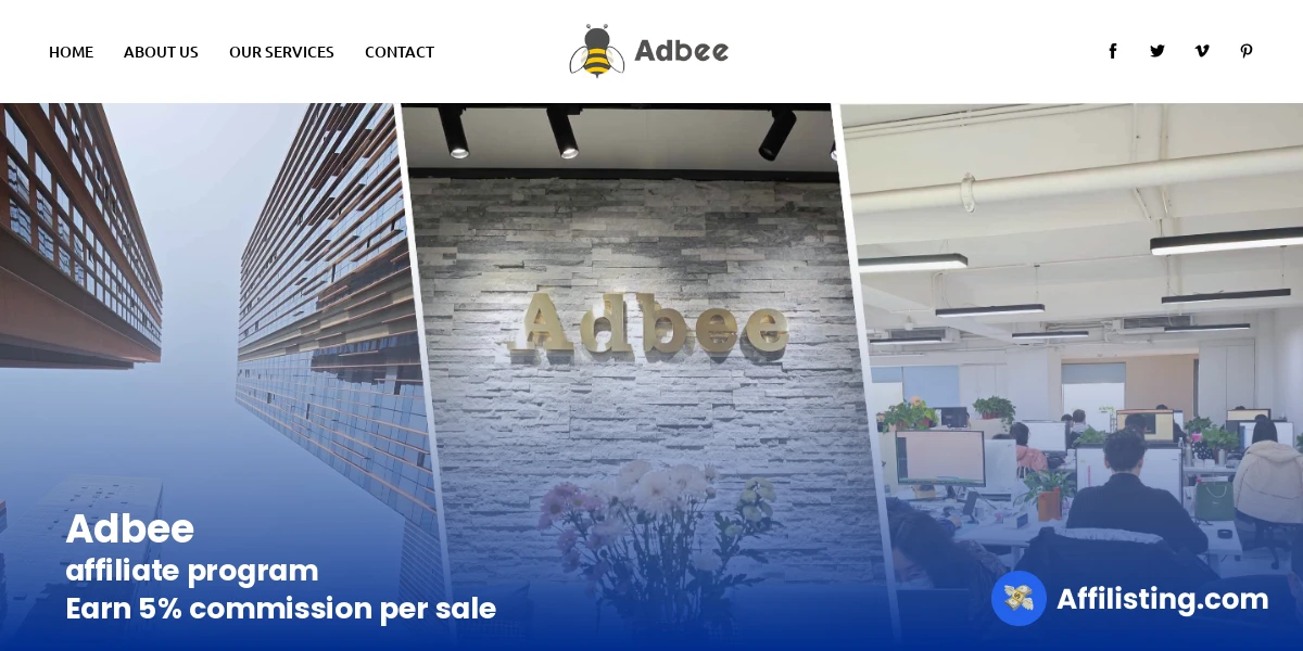 Adbee affiliate program