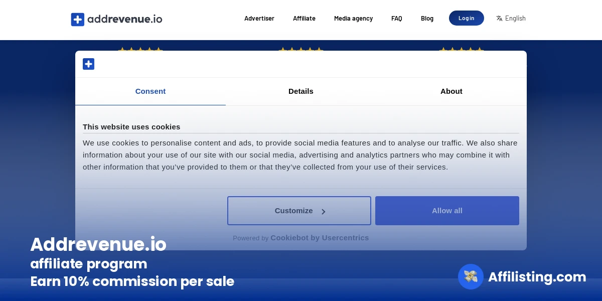 Addrevenue.io affiliate program