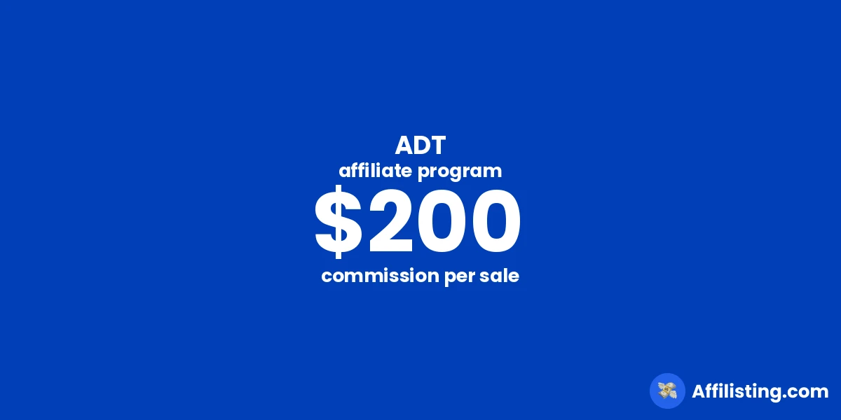 ADT affiliate program