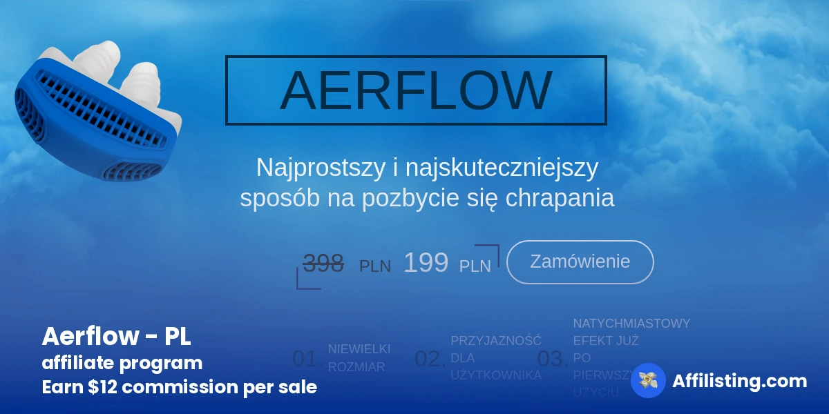 Aerflow - PL affiliate program