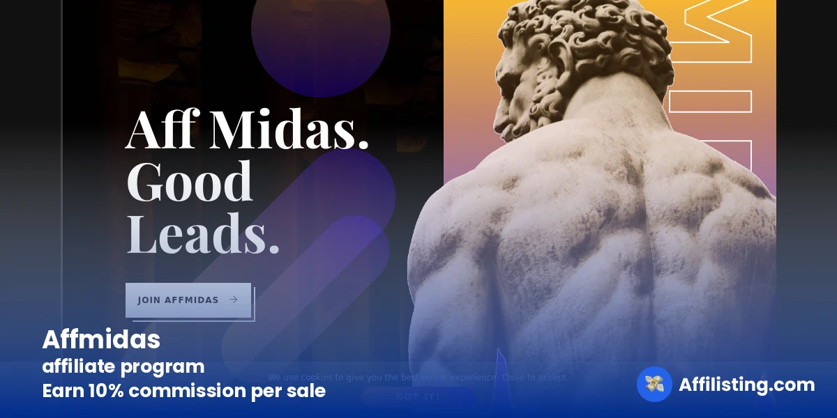 Affmidas affiliate program