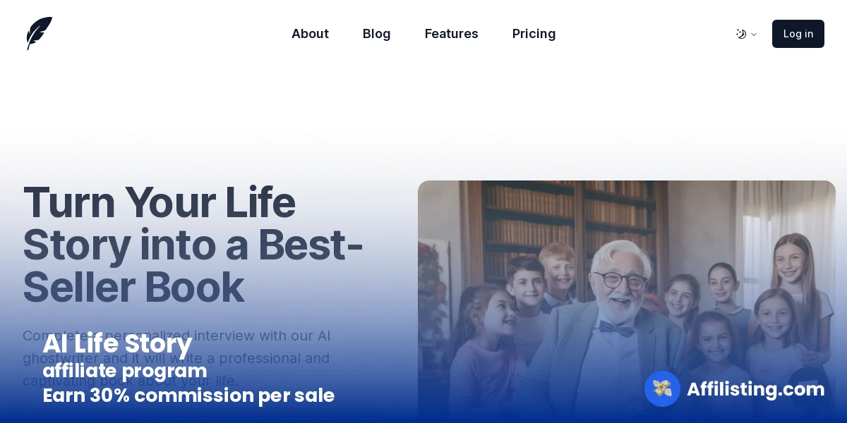 AI Life Story affiliate program