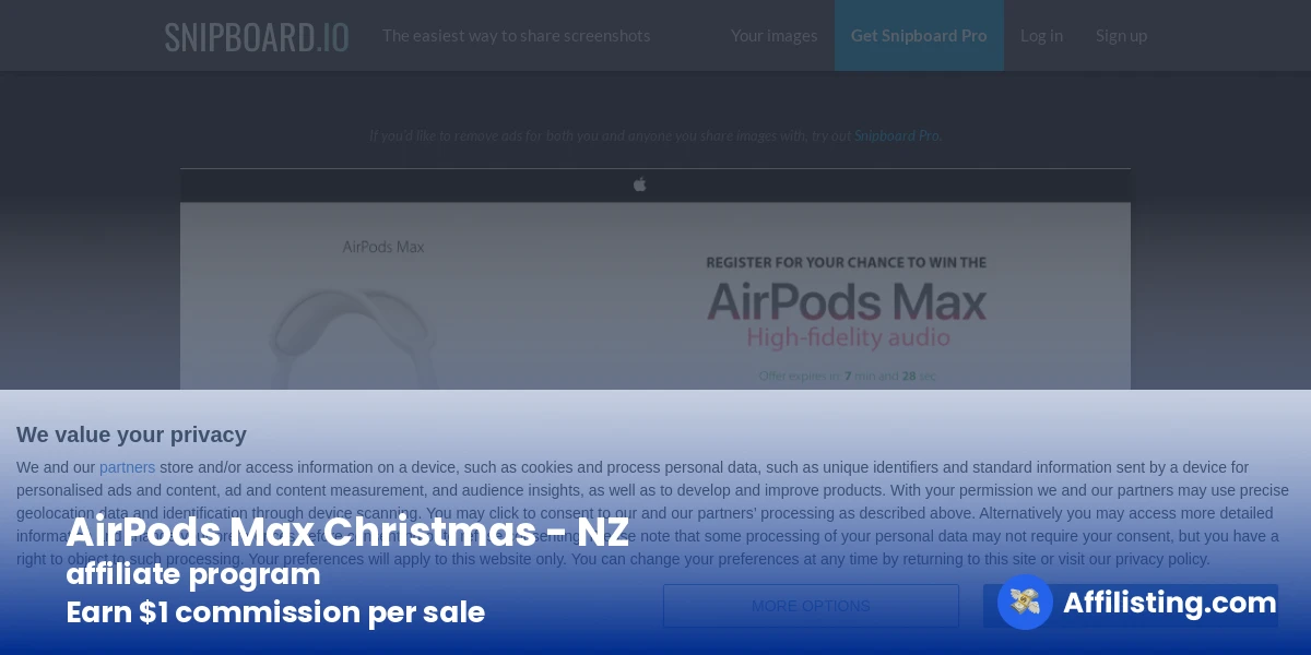 AirPods Max Christmas - NZ  affiliate program