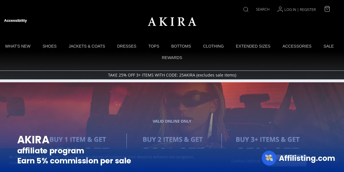 AKIRA affiliate program