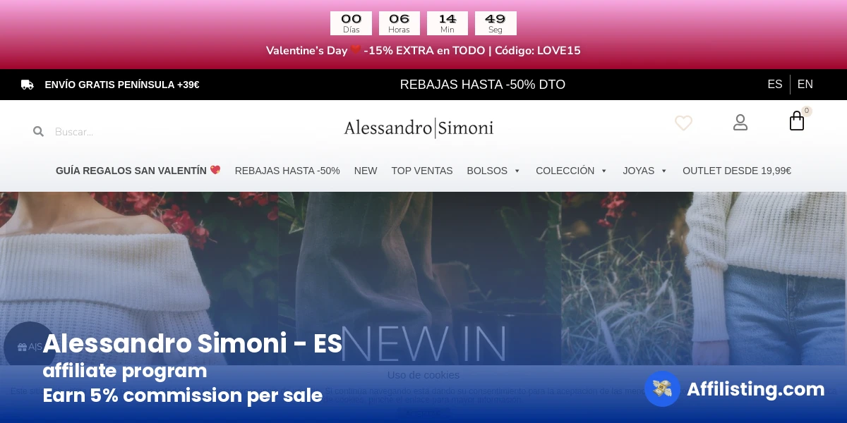 Alessandro Simoni - ES affiliate program