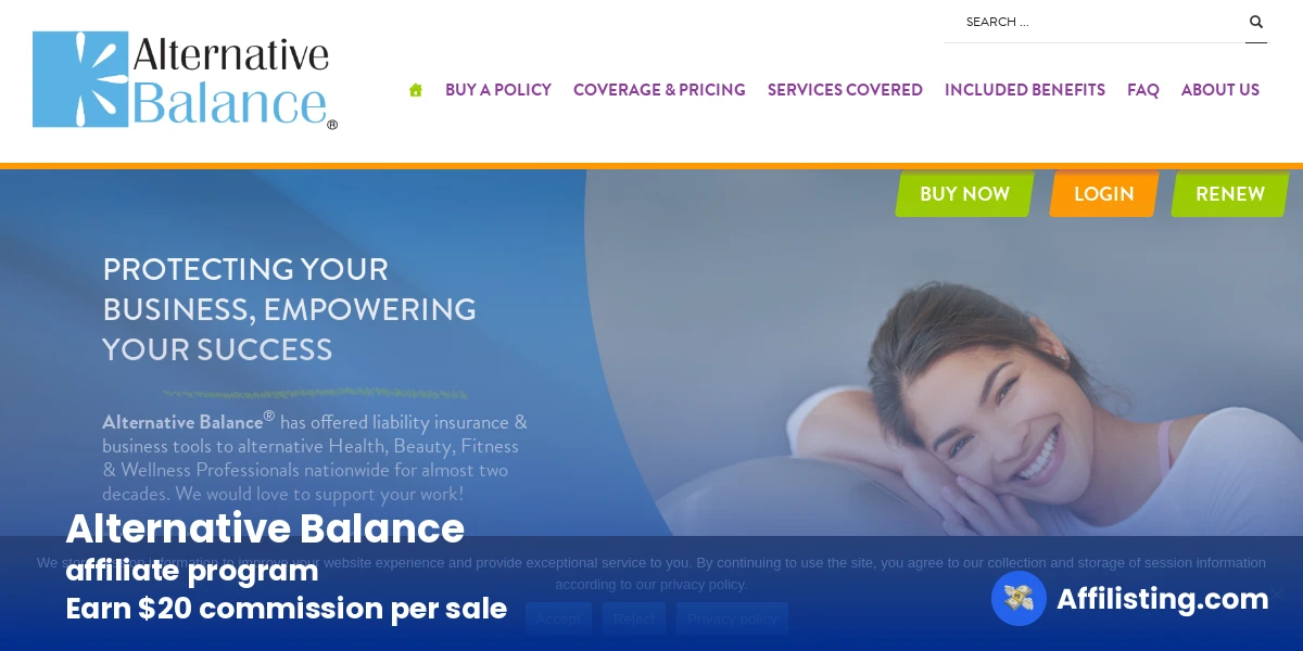 Alternative Balance affiliate program