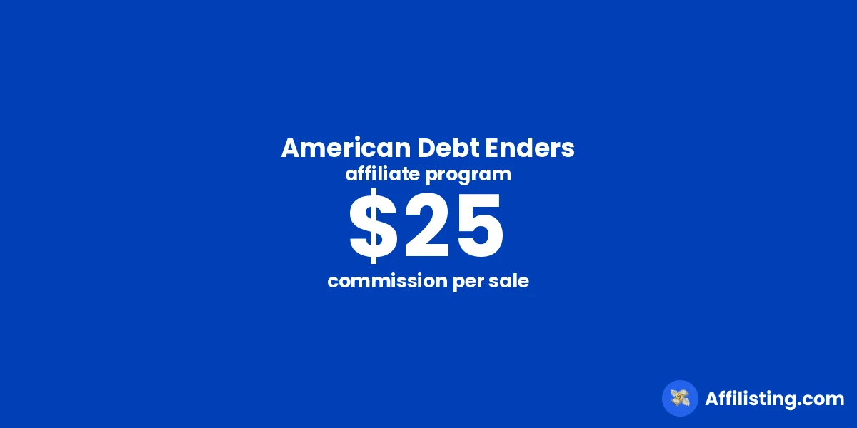 American Debt Enders affiliate program