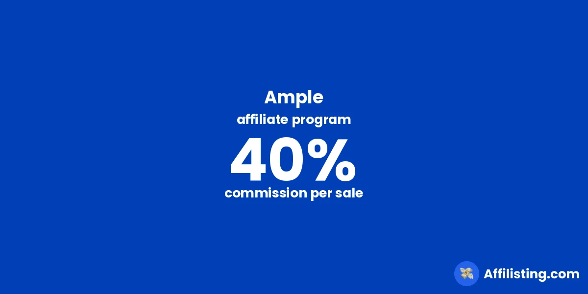 Ample affiliate program