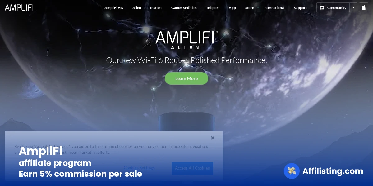 AmpliFi affiliate program