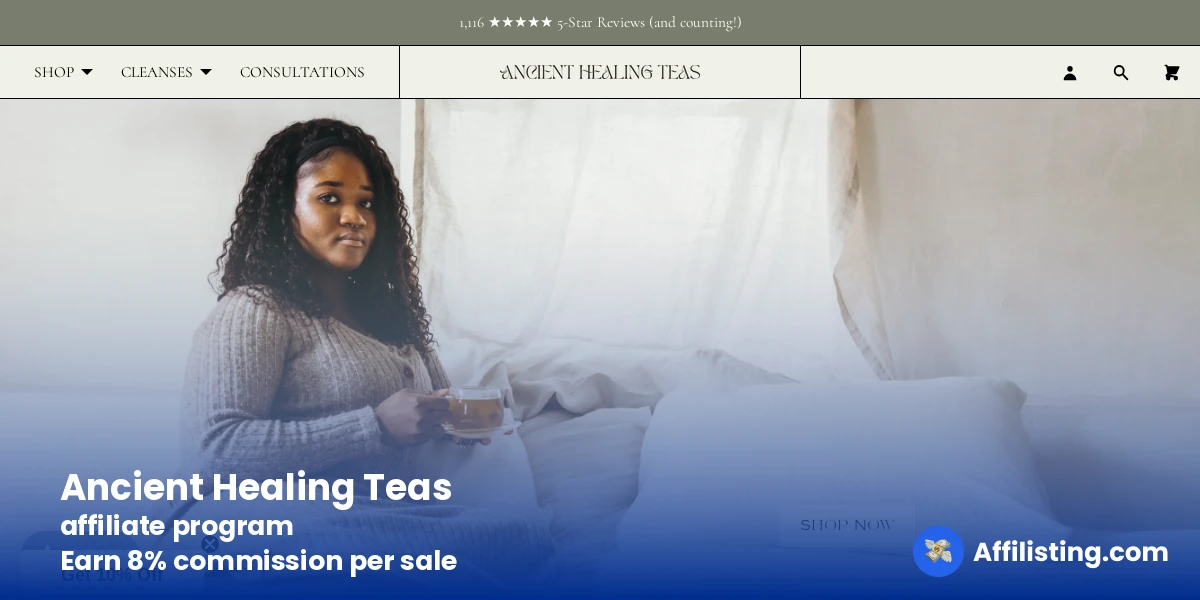 Ancient Healing Teas affiliate program