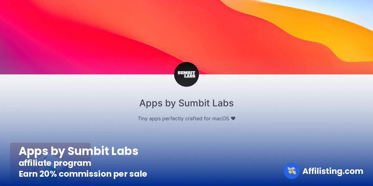 Apps by Sumbit Labs affiliate program