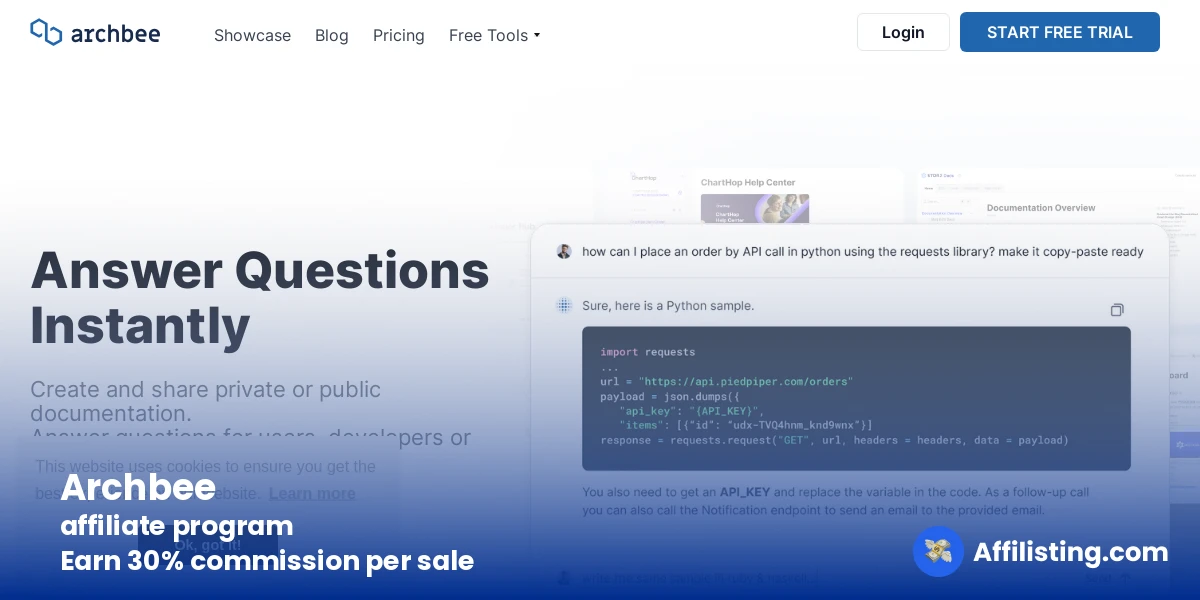 Archbee affiliate program
