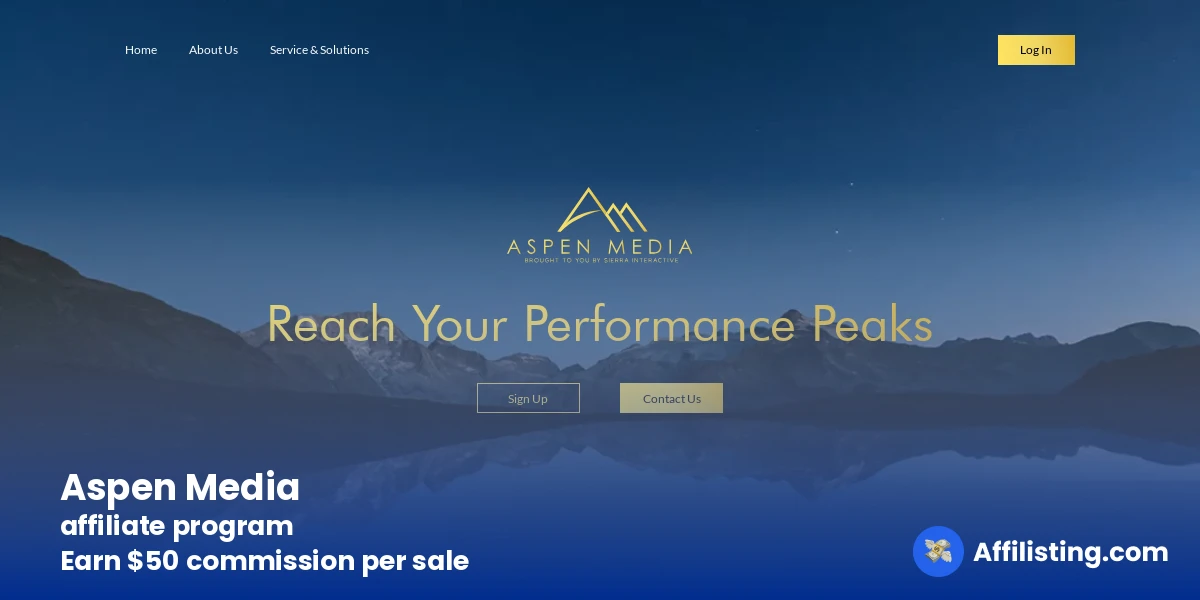 Aspen Media affiliate program