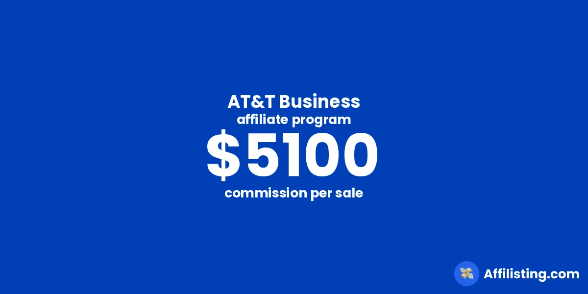 AT&T Business affiliate program