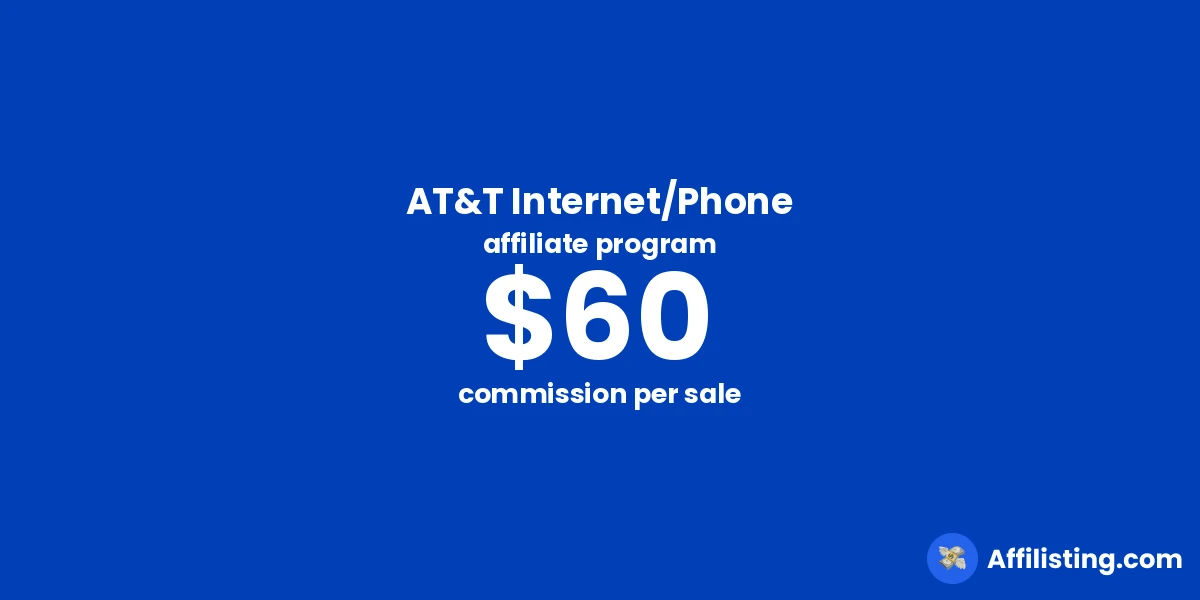 AT&T Internet/Phone affiliate program