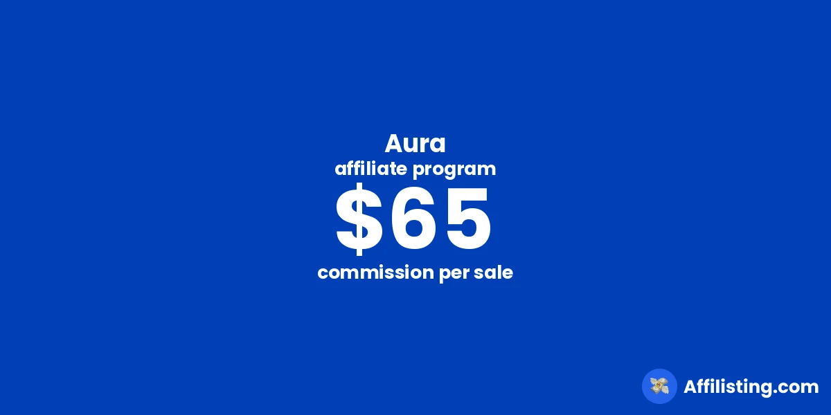 Aura affiliate program