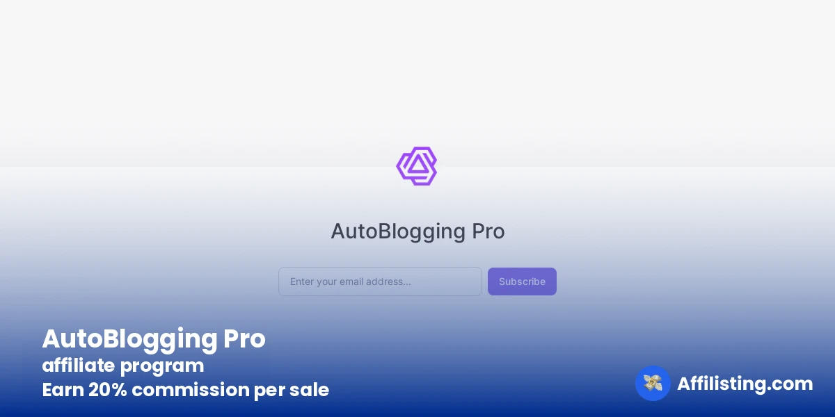 AutoBlogging Pro affiliate program