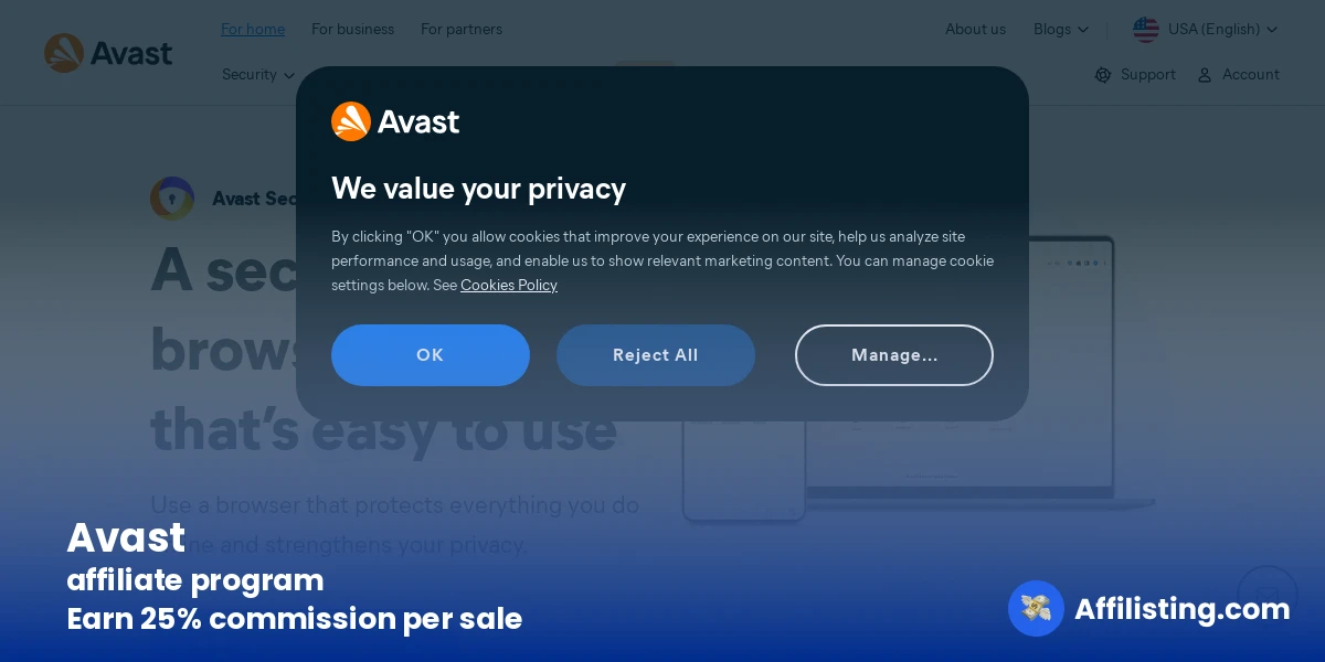 Avast affiliate program