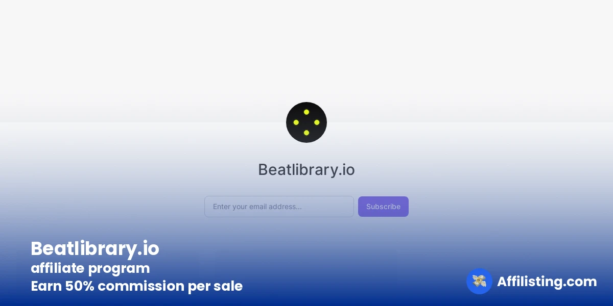Beatlibrary.io affiliate program