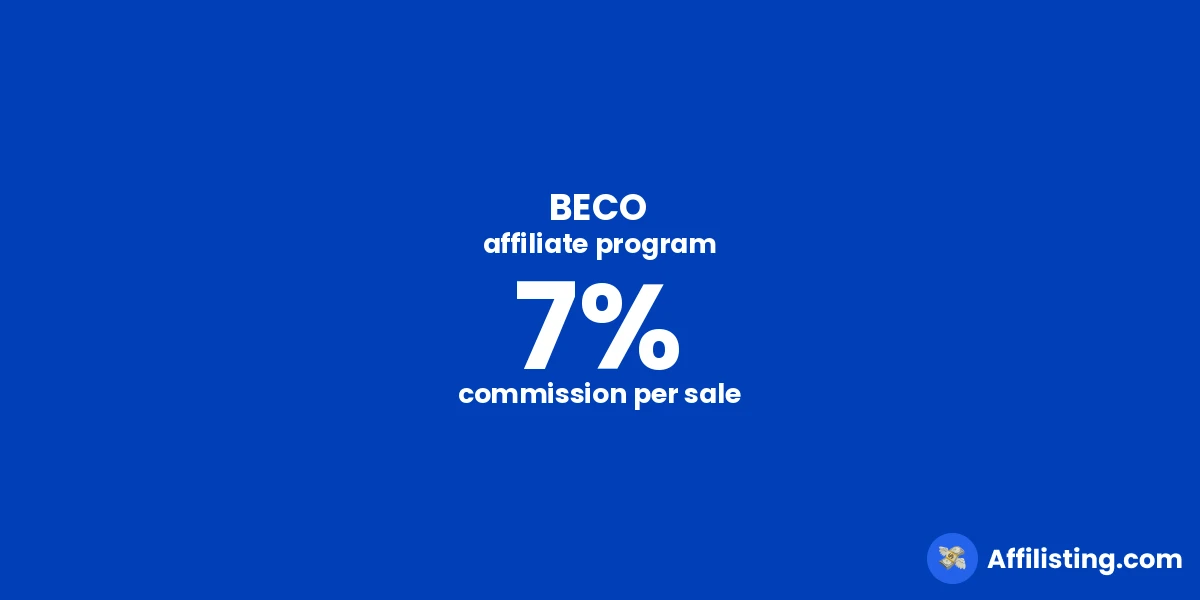 BECO affiliate program