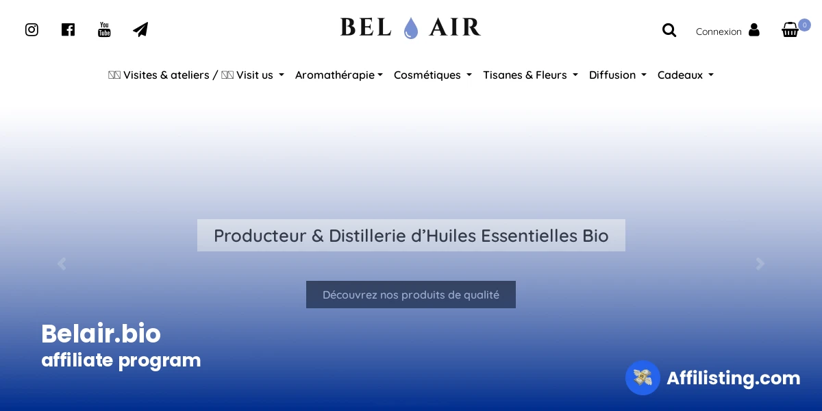 Belair.bio affiliate program