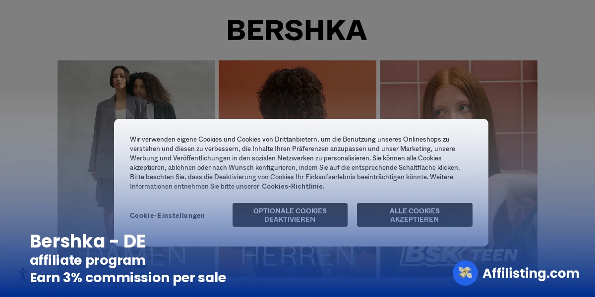 Bershka - DE affiliate program