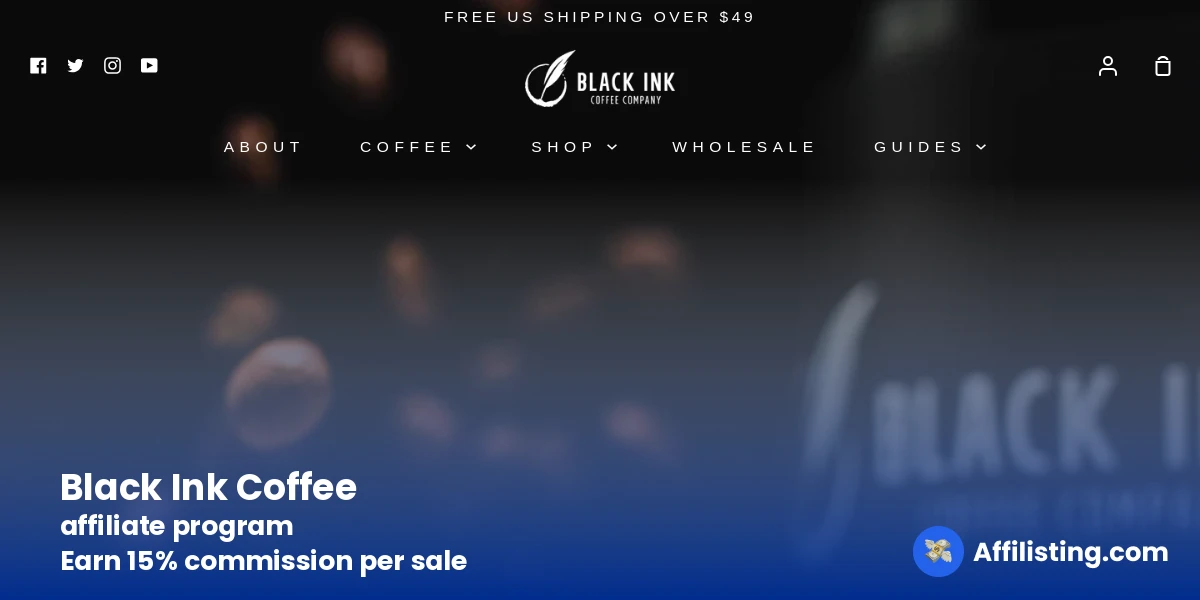 Black Ink Coffee affiliate program