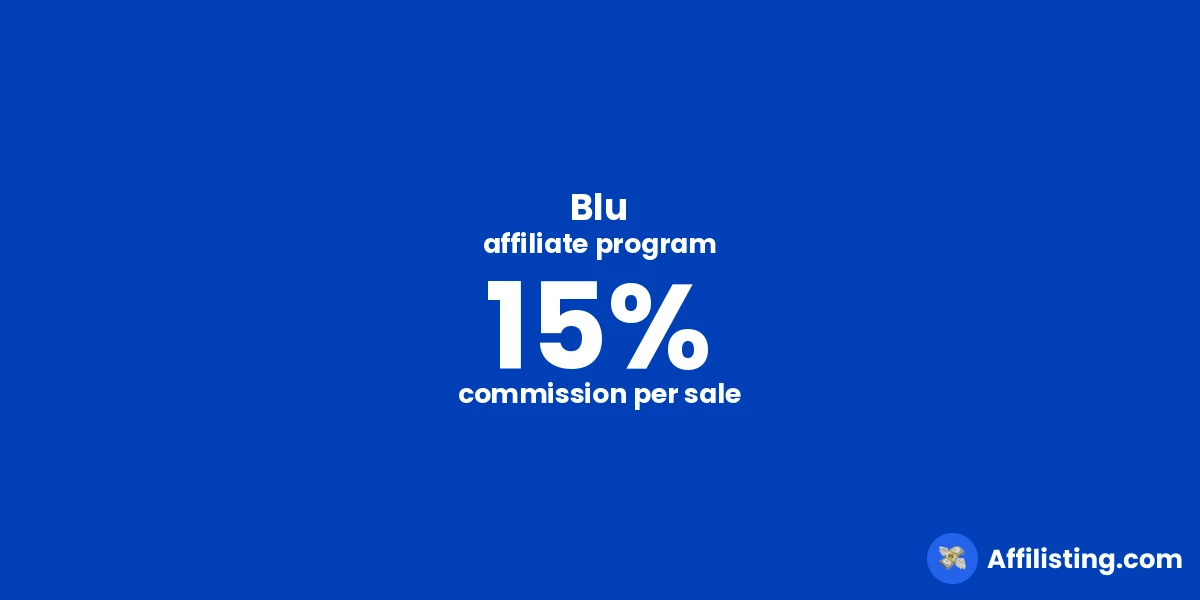 Blu affiliate program