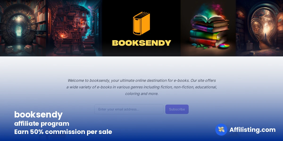 booksendy affiliate program