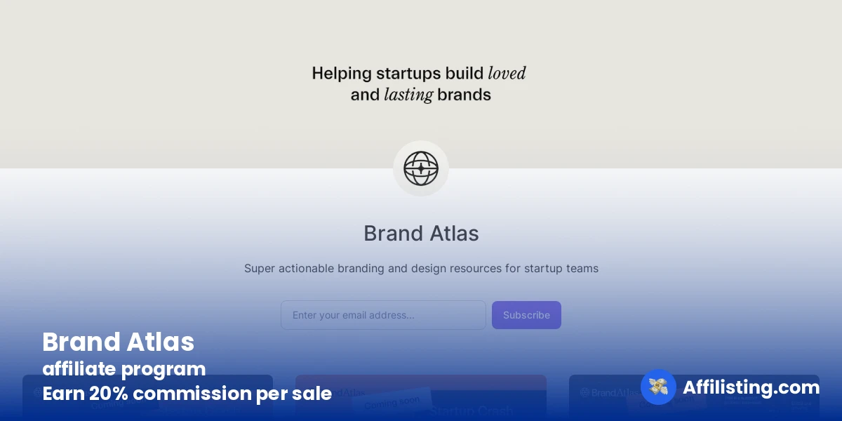 Brand Atlas affiliate program