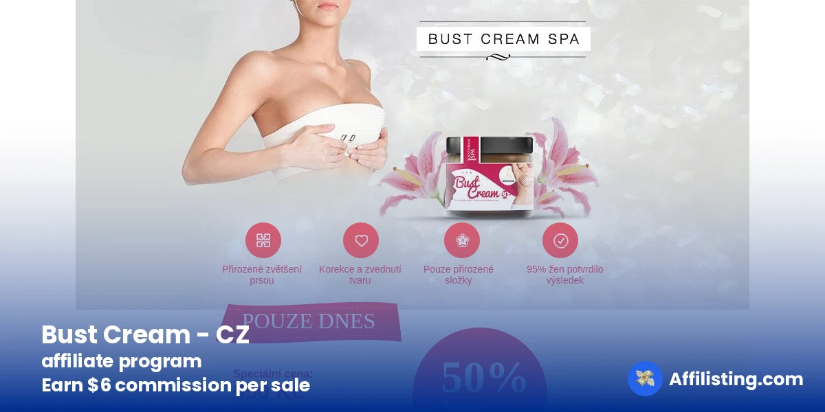 Bust Cream - CZ affiliate program