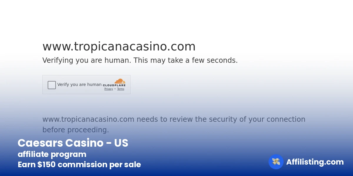 Caesars Casino - US affiliate program