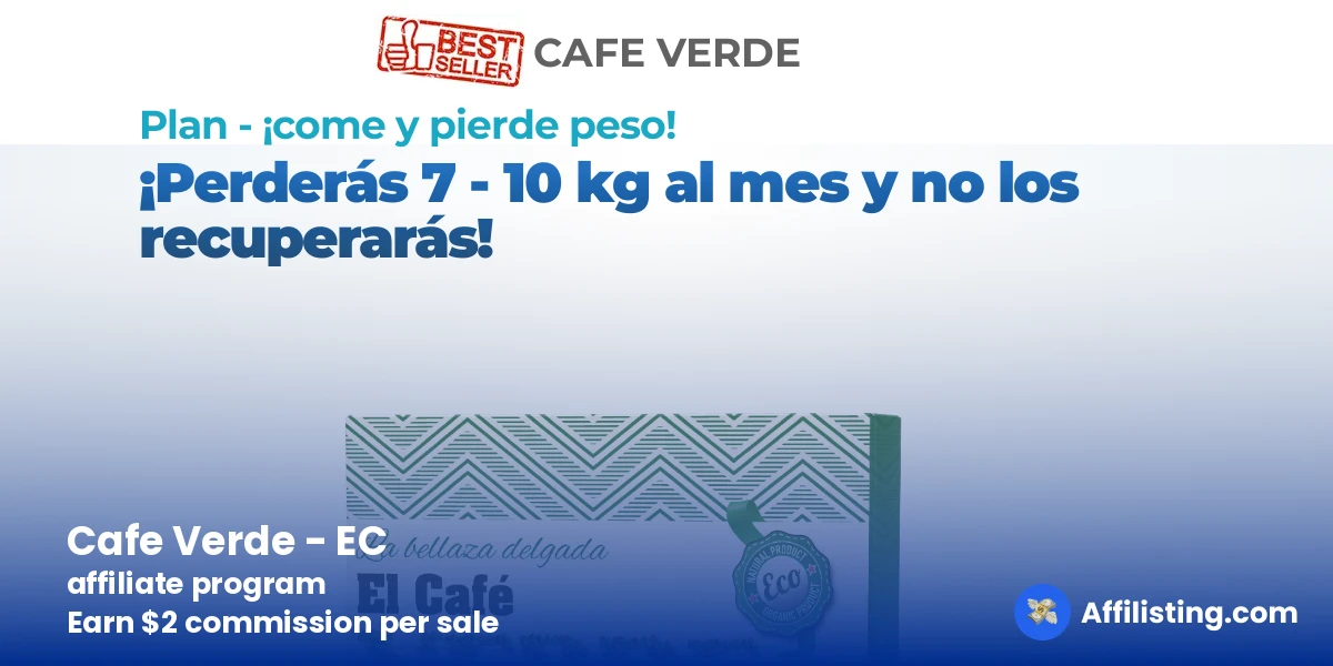 Cafe Verde - EC affiliate program
