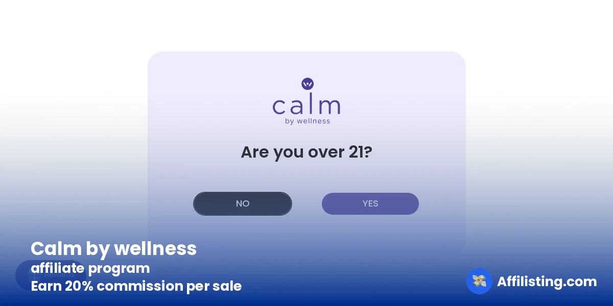 Calm by wellness affiliate program