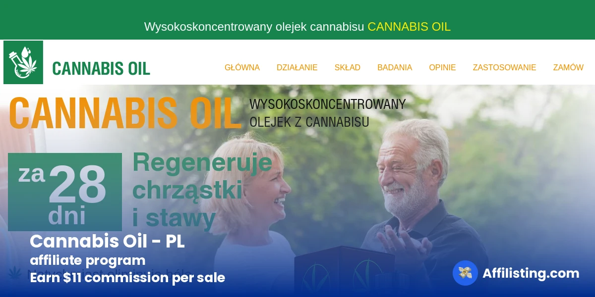 Cannabis Oil - PL affiliate program