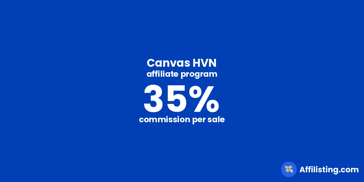 Canvas HVN affiliate program