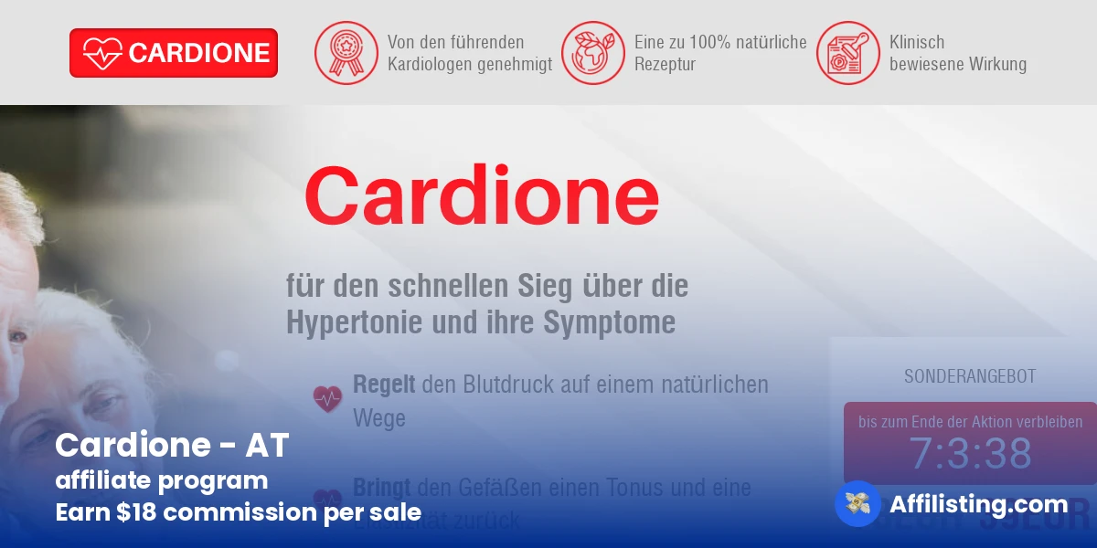 Cardione - AT affiliate program