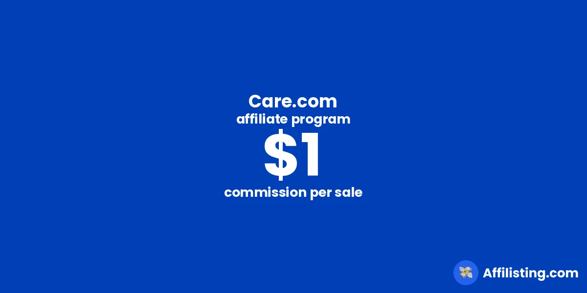 Care.com affiliate program