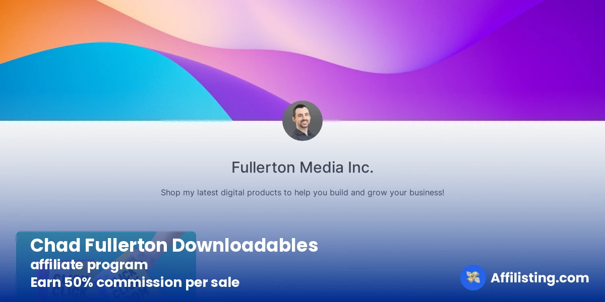 Chad Fullerton Downloadables affiliate program