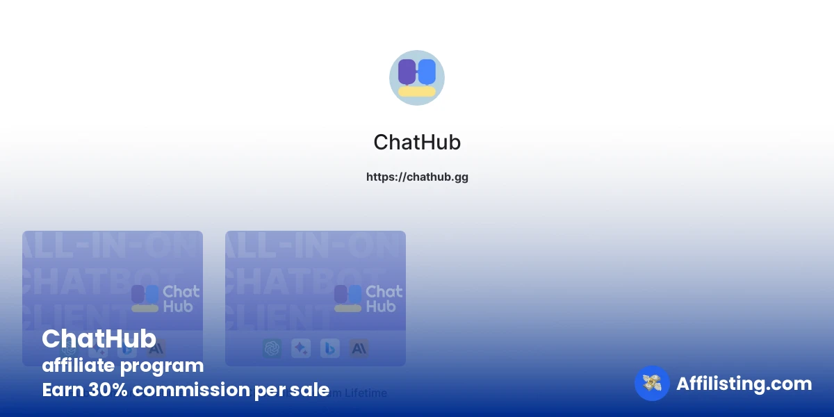 ChatHub affiliate program