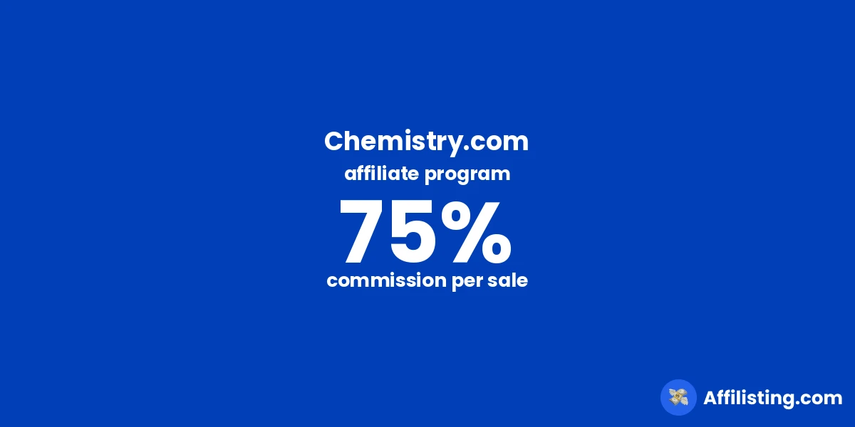 Chemistry.com affiliate program