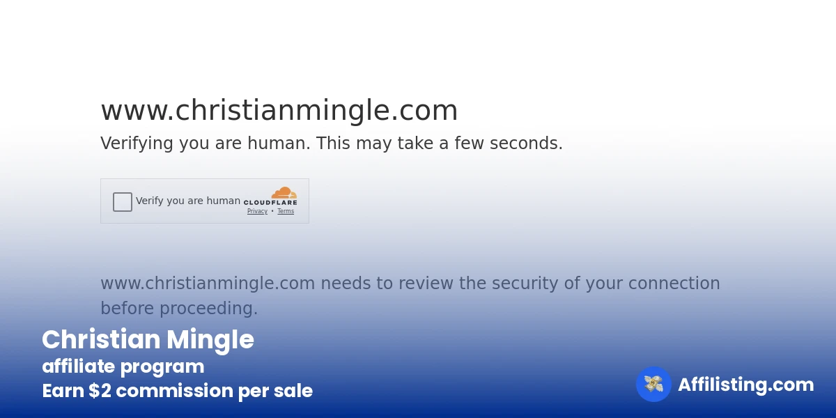 Christian Mingle affiliate program