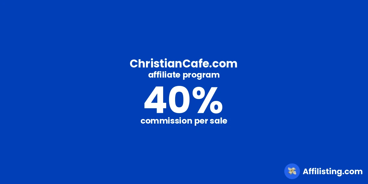 ChristianCafe.com affiliate program
