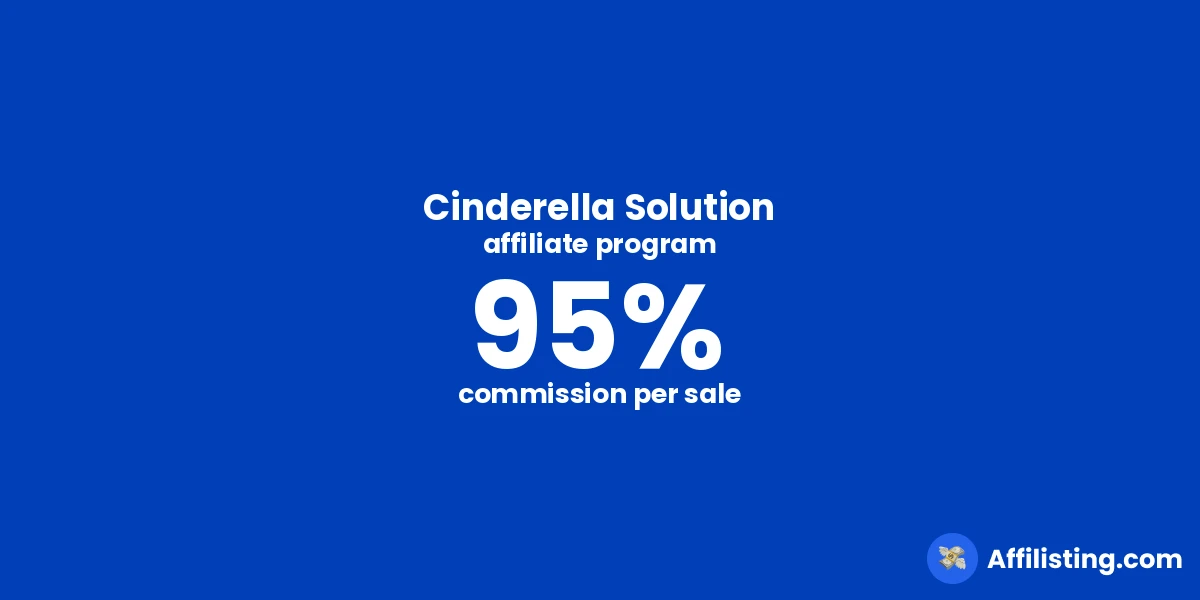 Cinderella Solution affiliate program
