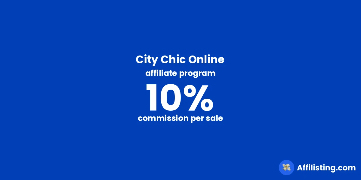 City Chic Online affiliate program